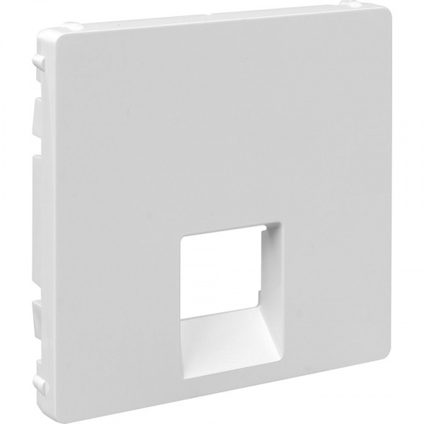 Legrand Valena LIFE Бел Накладка розетки ТЛФ/комп 1-ой