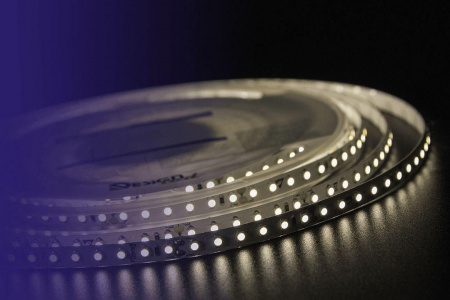 Светодиодная влагозащищенная лента DesignLed 9,6W/m 120LED/m 3528SMD теплый белый 5M 000153
