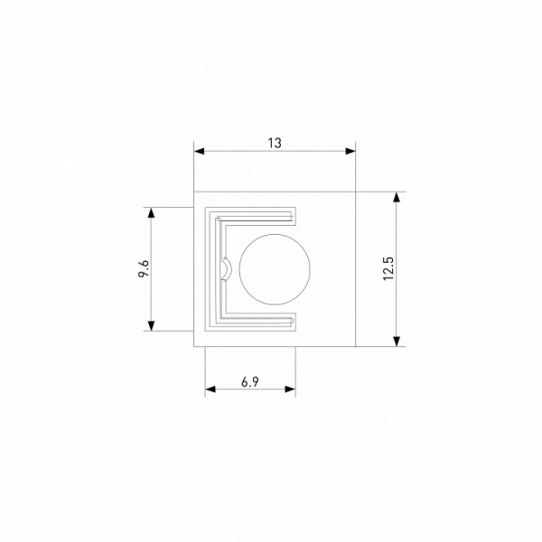 Заглушки для встраиваемого гибкого алюминиевого профиля под ГКЛ 9,5 мм (2 шт.) ZLL-2-ALP024 Elektrostandard ZLL a070647 Заглушки для встраиваемого гибкого алюминиевого профиля под ГКЛ 9,5 мм (2 шт.) ZLL-2-ALP024 Elektrostandard ZLL a070647