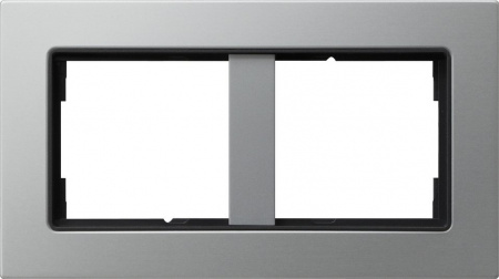 Gira E22 Алюминий Рамка для комбинаций без перегородки