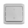 Legrand Quteo Сер Выключатель двухполюсный IP44