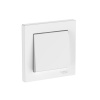 Systeme Electric AtlasDesign Белый Выключатель 1-клавишный, сх.1, 10АХ, в сборе, быстрозажим. клем.