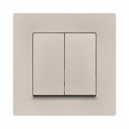 Рамка 1-постовая, золотой Kollinger Aspekt AT1GD