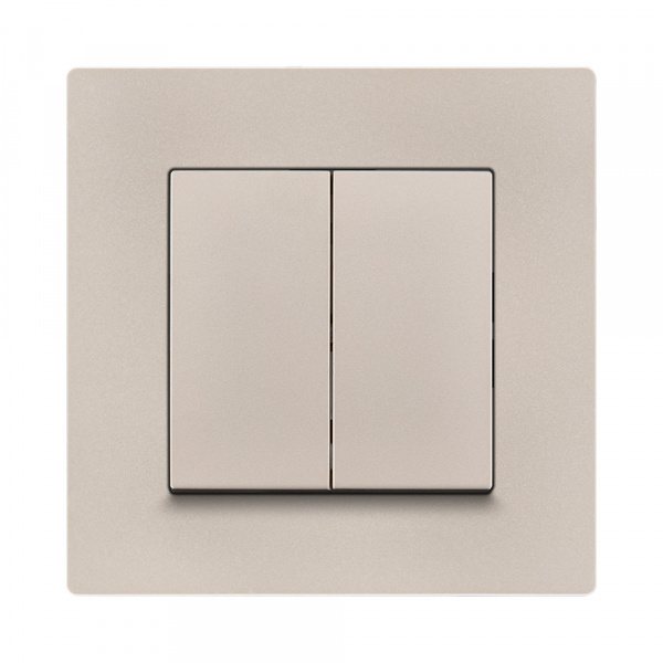 Рамка 1-постовая, золотой Kollinger Aspekt AT1GD