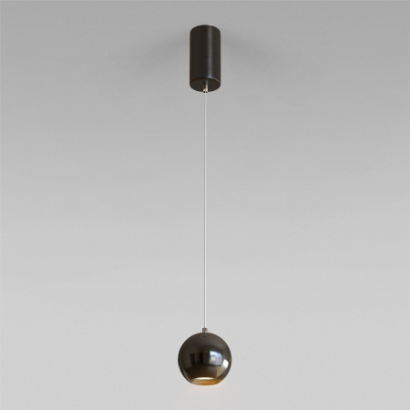 Подвесной светодиодный светильник 50215/1 LED черный жемчуг Elektrostandard Giro a055676