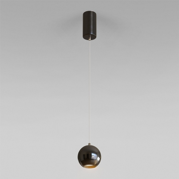 Подвесной светодиодный светильник 50215/1 LED черный жемчуг Elektrostandard Giro a055676