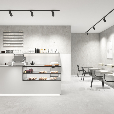 DK6455-BK Трековый светильник SOLID KOPER, 155мм, d80, 220V, LED 3000K, 30W, IP20, черный, алюминий