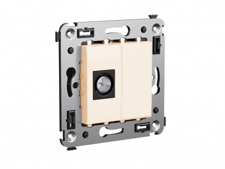 DKC Avanti Ванильная дымка Розетка TV одиночная