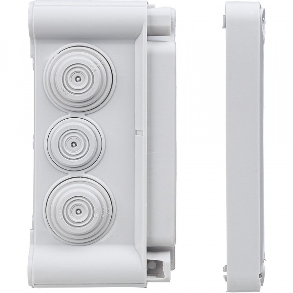 Legrand Plexo Серый Коробка распределительная, 10 выводов,IP55 130х130х74