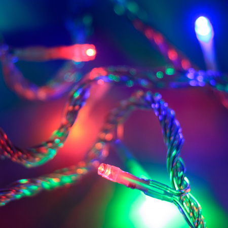 Arlight Светодиодная гирлянда ARD-STRING-HOME-5000-CLEAR-50LED-LIVE RGB (230V, 3.5W) (Ardecoled, IP20)