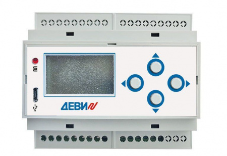 Devi Терморегулятор Meteo 850R на шину DIN, с датчиком температуры на проводе, 8А Devi Терморегулятор Meteo 850R на шину DIN, с датчиком температуры на проводе, 8А
