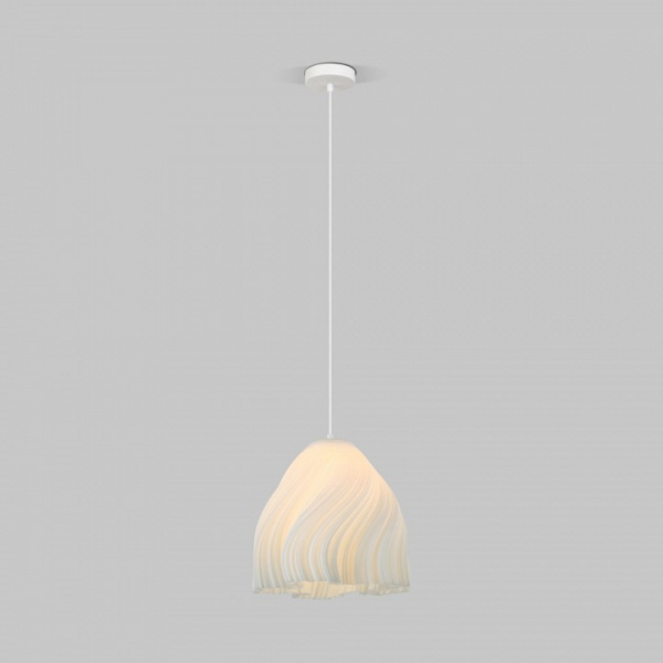 ПОДВЕСНОЙ СВЕТИЛЬНИК С АКРИЛОВЫМ ПЛАФОНОМ 40076/1 белый Eurosvet Sinki