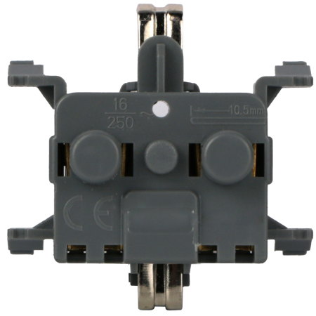 Donel Механизм розетки 2К+З для скрытой установки, IP55, серия W55, DIP18800