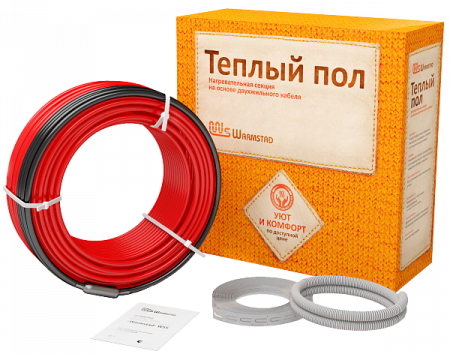 WSS 95,0 м - 1360 Вт. Нагревательный кабель Warmstad