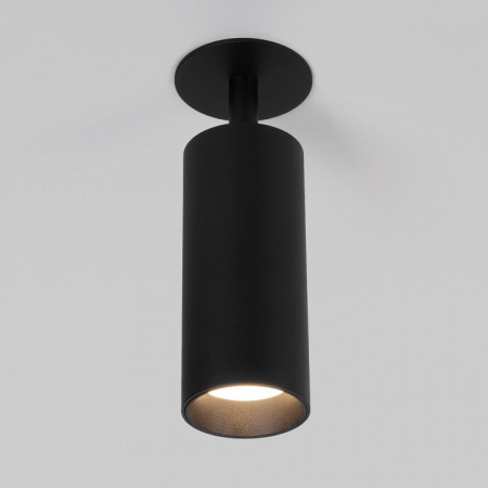 Diffe светильник встраиваемый черный 10W 4200K (25052/LED) 25052/LED Elektrostandard Diffe a058171
