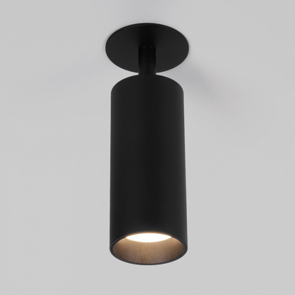 Diffe светильник встраиваемый черный 10W 4200K (25052/LED) 25052/LED Elektrostandard Diffe a058171