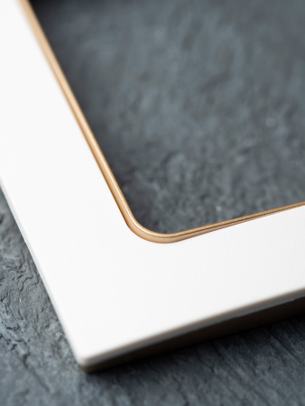 EKF PROxima Стокгольм Белый Линия шампань Рамка 2-ая