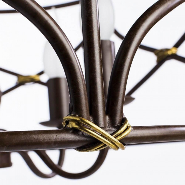 Подвесная люстра Arte Lamp Bellator A8959SP-5BR