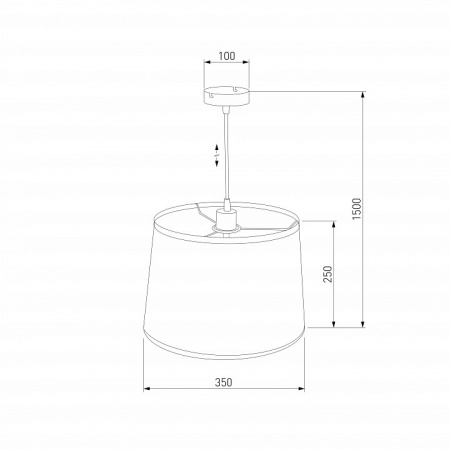 Подвесной светильник 70076/3 белый Eurosvet Snowy