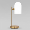 Настольный светильник со стеклянным плафоном 01164/1 латунь Eurosvet Bambola