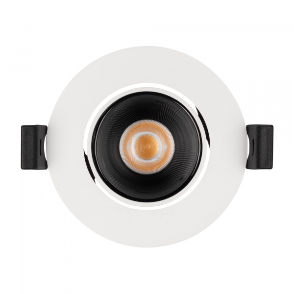 Светильник MS-FORECAST-BUILT-TURN-R82-8W Warm3000 (WH-BK, 32 deg, 230V) (Arlight, IP20 Металл, 5 лет)