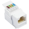 Donel Модуль Keystone RJ45, cat. 5e, UTP, 90 град., белый, DECKU5E90DW