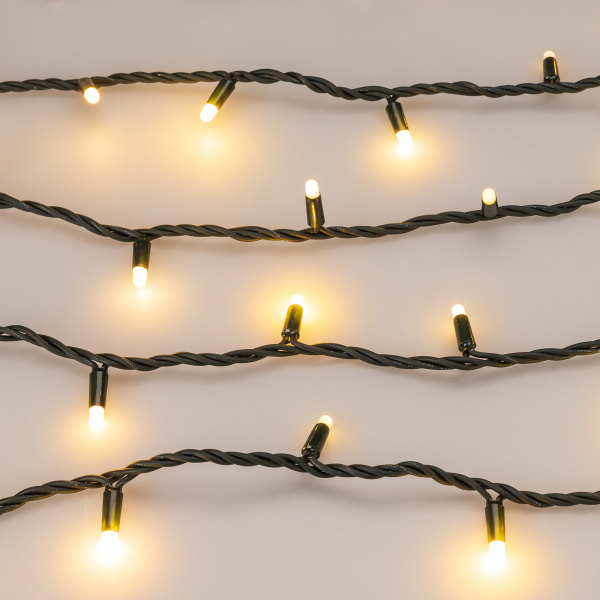 Arlight Светодиодная гирлянда ARD-STRING-PRO-1000-GREEN-100LED-MILK-PULSE Warm (230V, 7W) (Ardecoled, IP65)