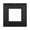 DKC Avanti Черный Алюминий Рамка 2 модуля