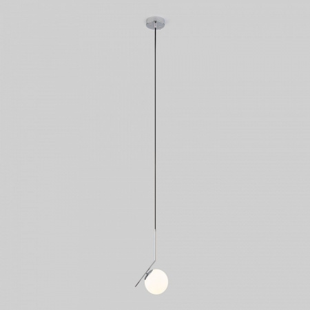 Подвесной светильник с тросом 1,8 м 50159/1 хром Eurosvet Frost Long