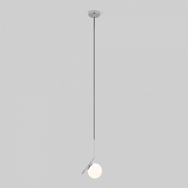 Подвесной светильник с тросом 1,8 м 50159/1 хром Eurosvet Frost Long