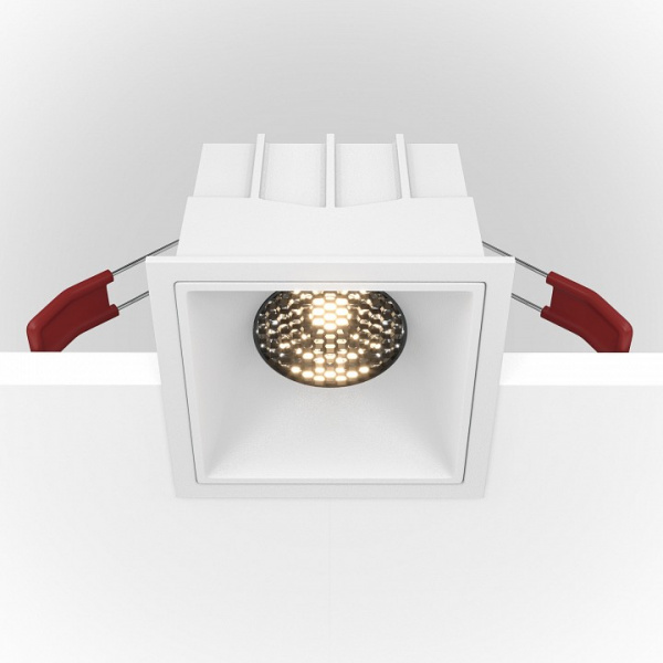 Встраиваемый светильник Downlight DL043-01-15W4K-D-SQ-W Maytoni Alfa