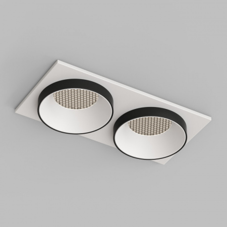 DK2422-BK Встраиваемый светильник, IP 20, 50 Вт, GU10, черный, алюминий