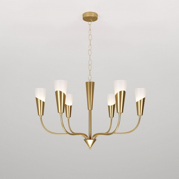 Подвесной светильник 60167/6 латунь Eurosvet Rhyton