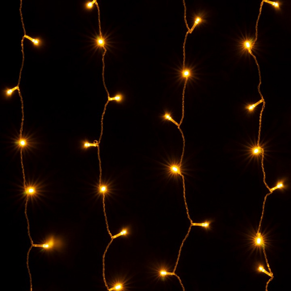 Гирлянда 'Занавес' теплый белый 1,5*1м IP20 200-001 теплый белый Eurosvet 200-001