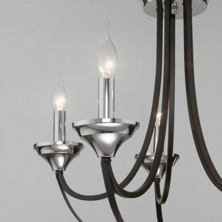 Подвесная люстра 60098/5 хром Eurosvet Lazzaro