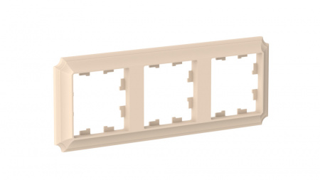 Systeme Electric AtlasDesign Antique Песочный Рамка 3-ая, универсальная