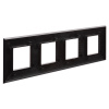 DKC Avanti Черный квадрат Рамка 8 модулей