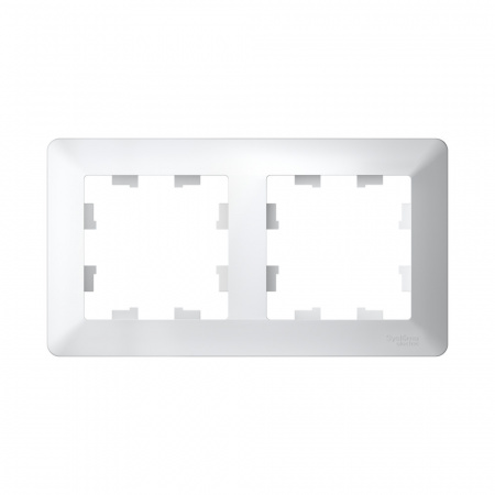 Systeme Electric AtlasDesign Air Белый/дымчатый белый Рамка 2-ая