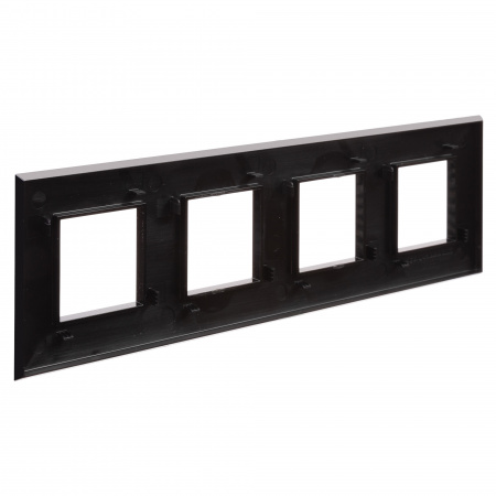 DKC Avanti Черный квадрат Рамка 8 модулей