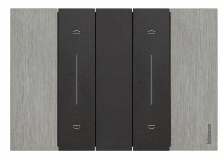 BT Living now Сталь Рамка итальянский стандарт 3 мод