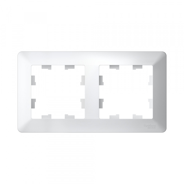 Systeme Electric AtlasDesign Air Белый/дымчатый белый Рамка 2-ая