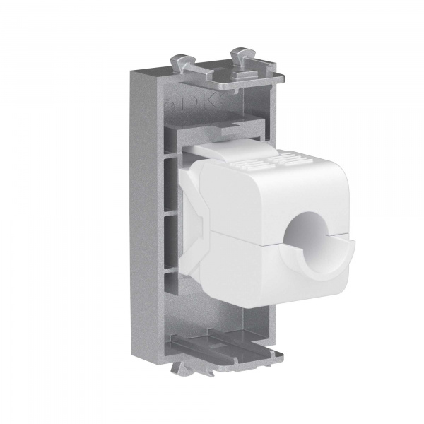 DKC Avanti Компьютерная розетка RJ-45 без шторки модульная, кат.5е, Закаленная сталь, 1 модуль