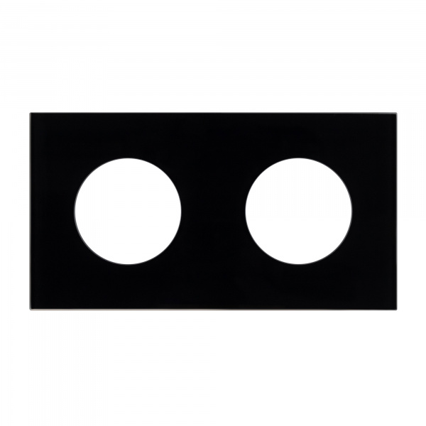 Arlight Рамка стеклянная FRM-GLARE-GC-2-BK (-)