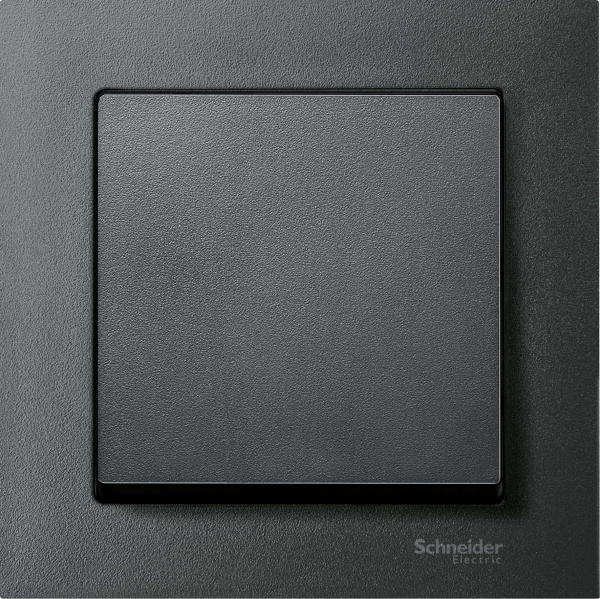 SE Merten SM M-Pure Антрацит Рамка 1-ая