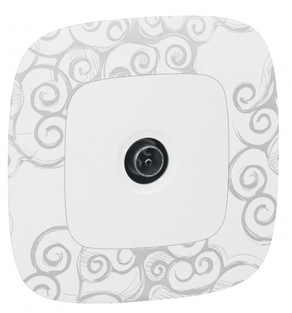 Legrand Valena ALLURE Нарцисс хром Рамка 1-ая