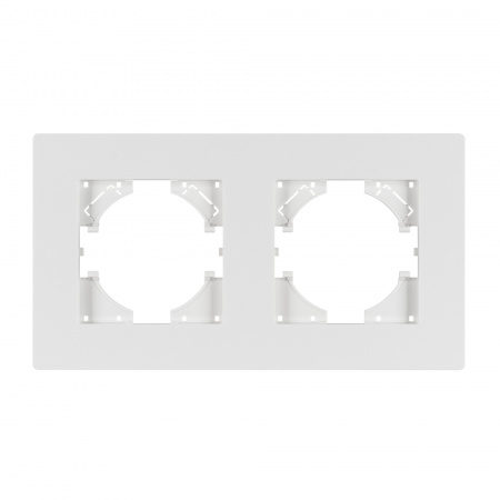 Arlight Рамка пластиковая FRM-PERIO-PL-2-WH (-)