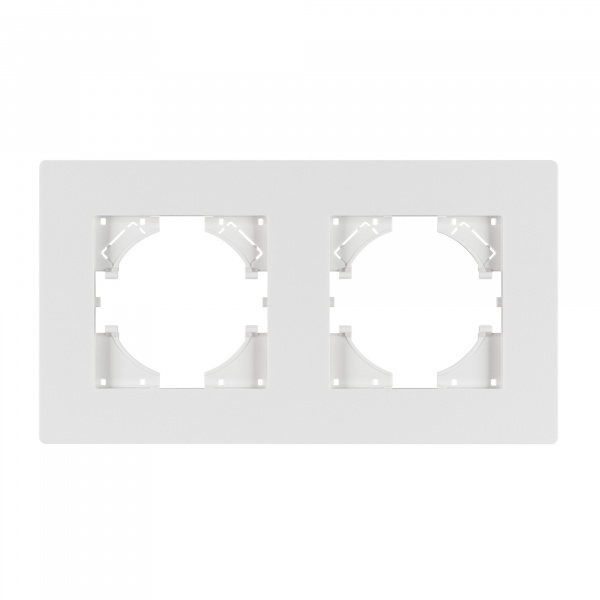 Arlight Рамка пластиковая FRM-PERIO-PL-2-WH (-)