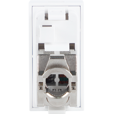 Donel Розетка DEC RJ45 FTP кат.5e, 1мод., бел. (22.5х45мм), серия (тип) DEC, DECF12WF5