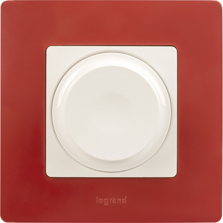 Legrand Etika Белый Светорегулятор поворотный, 300Вт, без нейтрали