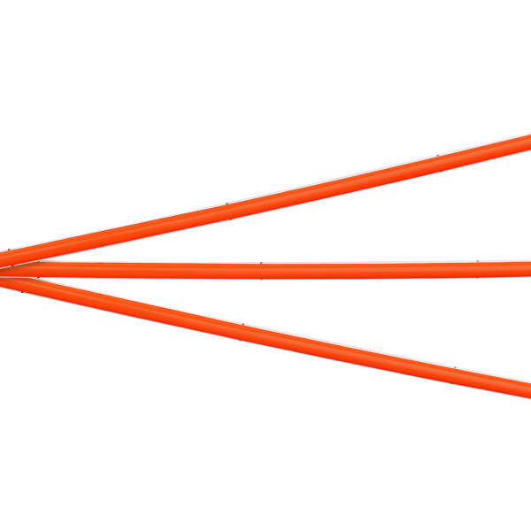 Лента COB-X480-4mm 24V Red (4 W/m, IP20, 5m) (Arlight, -)